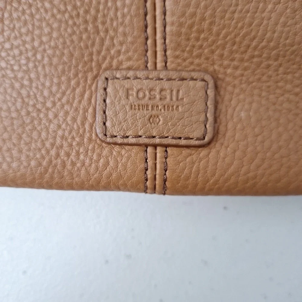 RARE Fossil Women's Karli Leather Large Hobo Bag Purse Multicolor NEAR MINT
